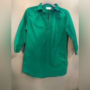 Shop the mint Kelly green mini dress coverup size medium 100% cotton